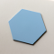 Colored Glaze Kitchen Bathroom Anti-Slip Matte Ceramic Hexagon Mosaic tile